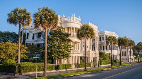 Historic houses in downtown Charleston, South Carolina Historic houses in downtown Charleston, South Carolina