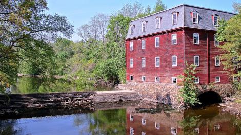 新泽西州兰伯特维尔附近的一幢历史建筑