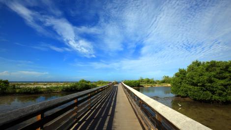 Views of Lovers Key in Fort Myers Beach, Florida