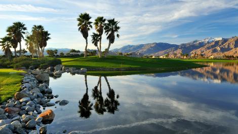 View of the Escena Golf Club in Palm Springs, California View of the Escena Golf Club in Palm Springs, California