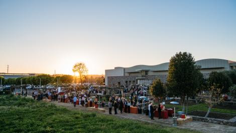 A food and wine festival in Napa Valley A food and wine festival in Napa Valley