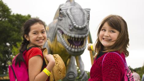 Dinosaur World’s interactive sculpture park