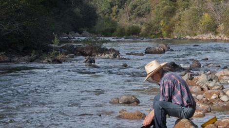 Panning for buried treasure Panning for buried treasure