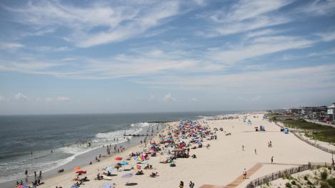 A lovely beach day in Cape May