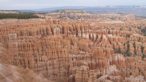 Aerial view of Bryce Canyon, Utah
