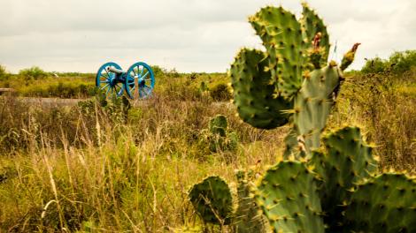 Linear Park on Battlefield Trail in Brownsville, Texas
