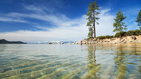 Fantastic scenery in Lake Tahoe, Nevada Fantastic scenery in Lake Tahoe, Nevada