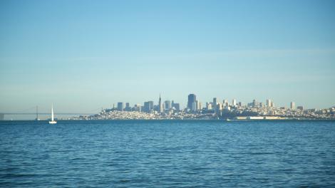 View of San Francisco from Sausalito, California View of San Francisco from Sausalito, California