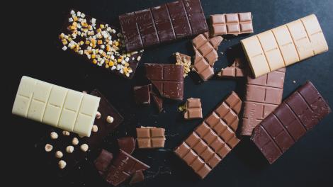 Variety of chocolates found in the USA