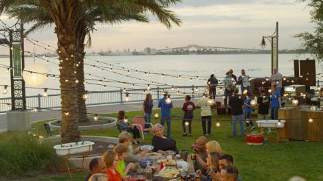 路易斯安那州莱克查尔斯的海滨柴迪科音乐晚宴 路易斯安那州莱克查尔斯的海滨柴迪科音乐晚宴