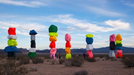 Las Vegas Seven Magic Mountains Las Vegas Seven Magic Mountains