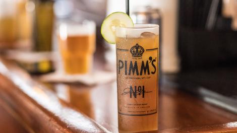 Pimm's cup的鸡尾酒 Pimm's cup的鸡尾酒