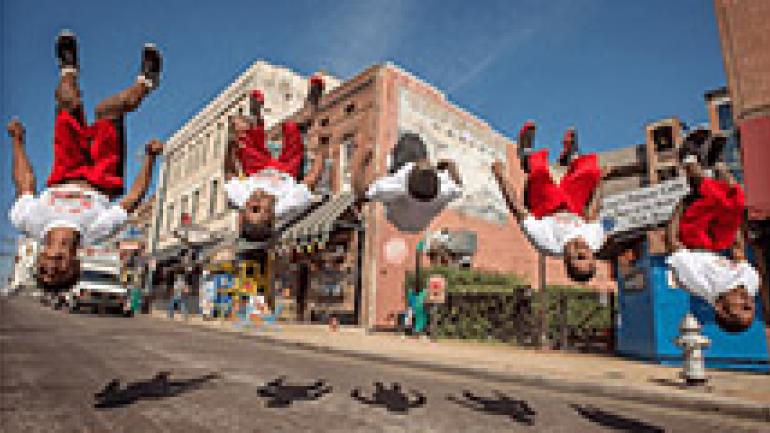 贝尔街杂耍艺人