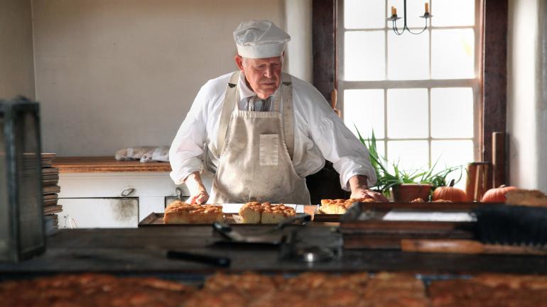 北卡罗来纳州塞勒姆老城的传统烘焙美食