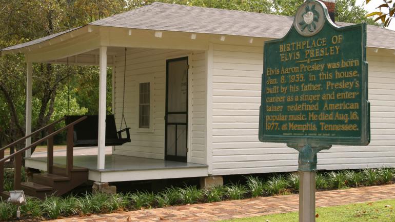 密西西比州图珀洛猫王出生地