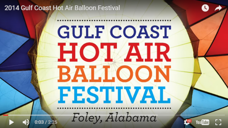 2014 年墨西哥湾热气球节