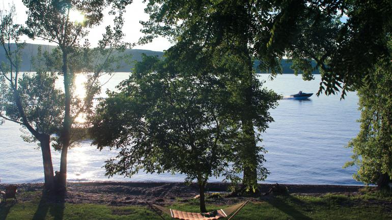 眺望卡南代瓜湖