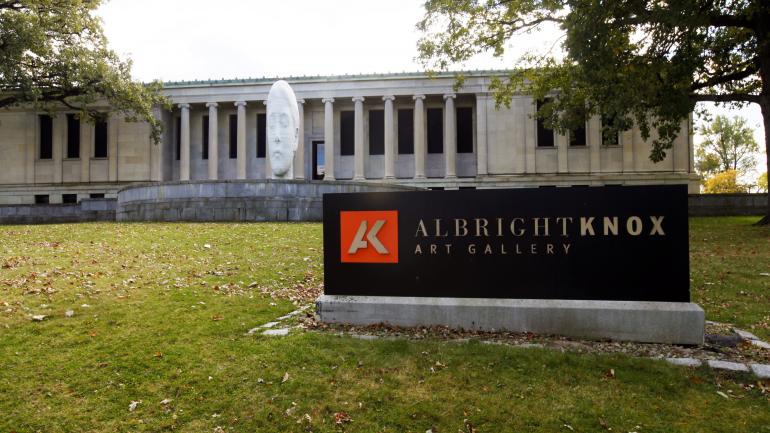 奥尔布赖特-诺克斯美术馆的外景