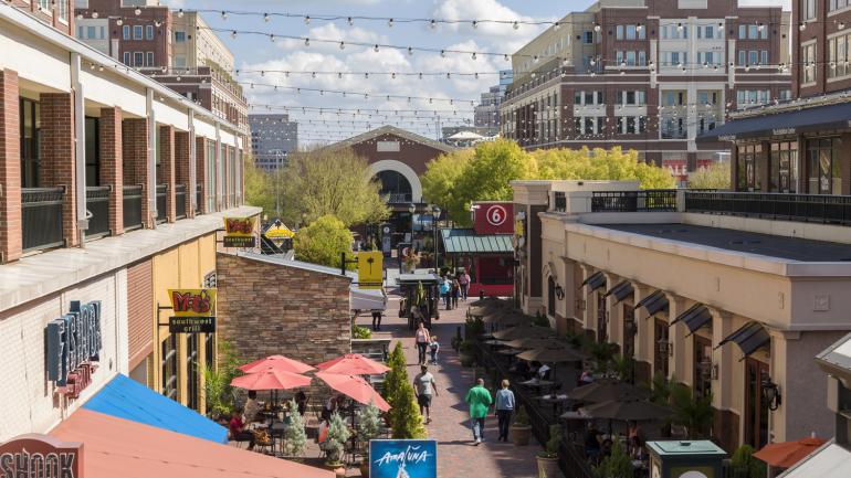 亚特兰大中城区餐厅林立