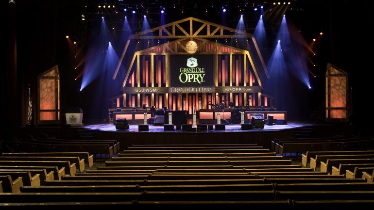 The Grand Ole Opry stage in Nashville The Grand Ole Opry stage in Nashville