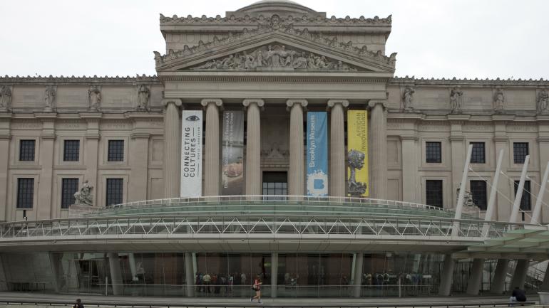 布鲁克林博物馆的宏伟外观