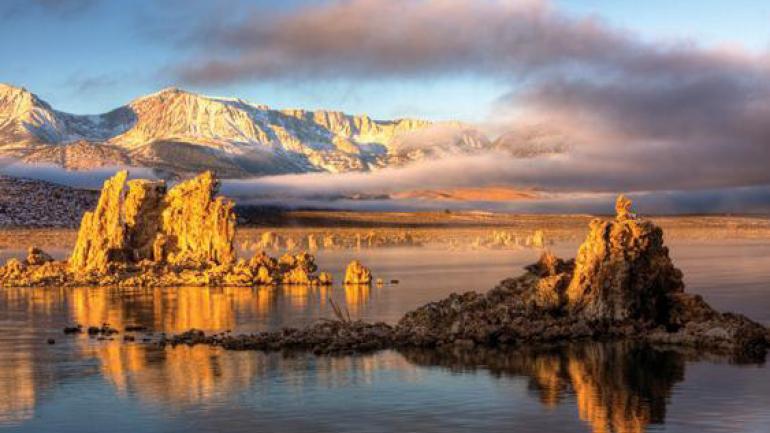 莫诺湖冬日美景