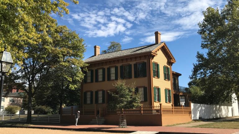 亚伯拉罕·林肯生活了 17 年的林肯故居国家历史遗址