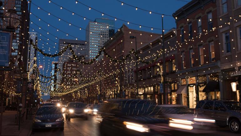 丹佛夜景 丹佛夜景