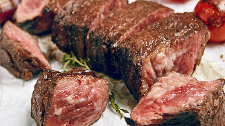 Jean-Georges Restaurant 餐厅煎自火候完美的肋眼牛排