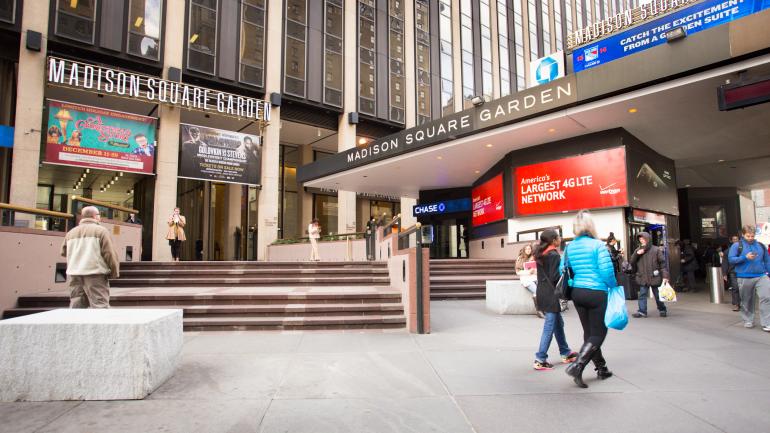 麦迪逊广场花园的主要购票区