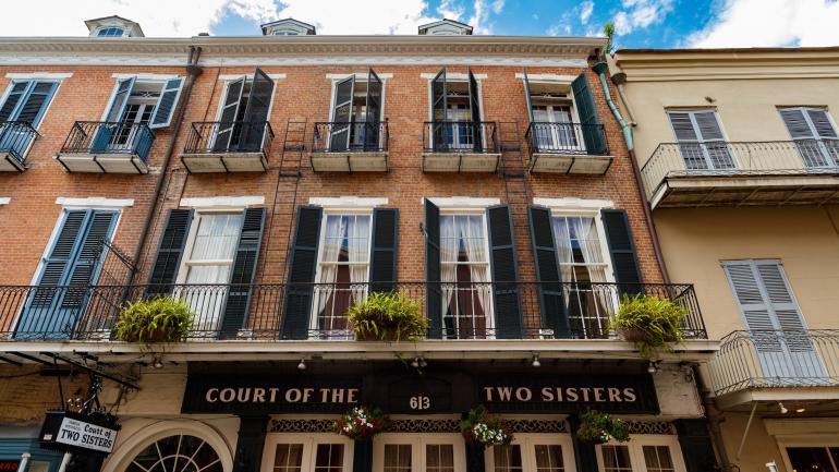 Court of Two Sisters 餐厅入口 Court of Two Sisters 餐厅入口