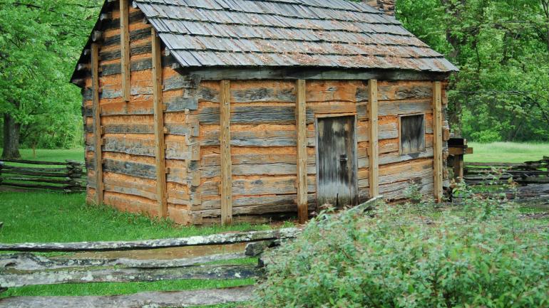 亚伯拉罕·林肯总统少年时代在旋钮溪的家