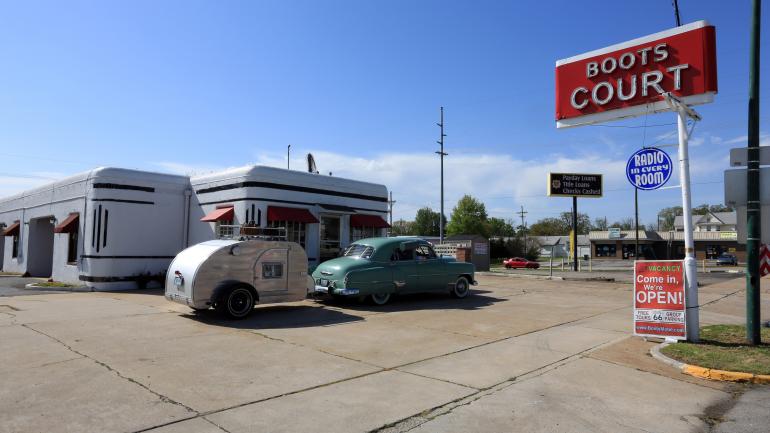 在迦太基的Boots Court Motel 体验美国1930-40年代的经典旅馆   在迦太基的Boots Court Motel 体验美国1930-40年代的经典旅馆