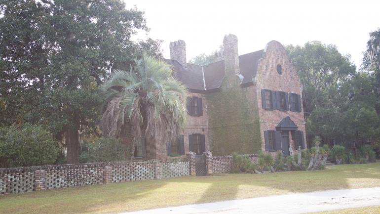 米德尔顿种植园的外景