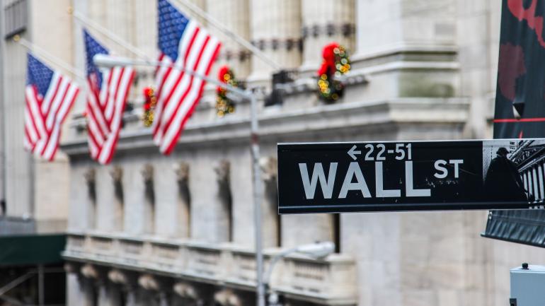 华尔街路标 华尔街路标