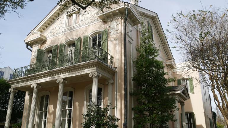 花园区的一栋美丽殖民时代建筑 花园区的一栋美丽殖民时代建筑