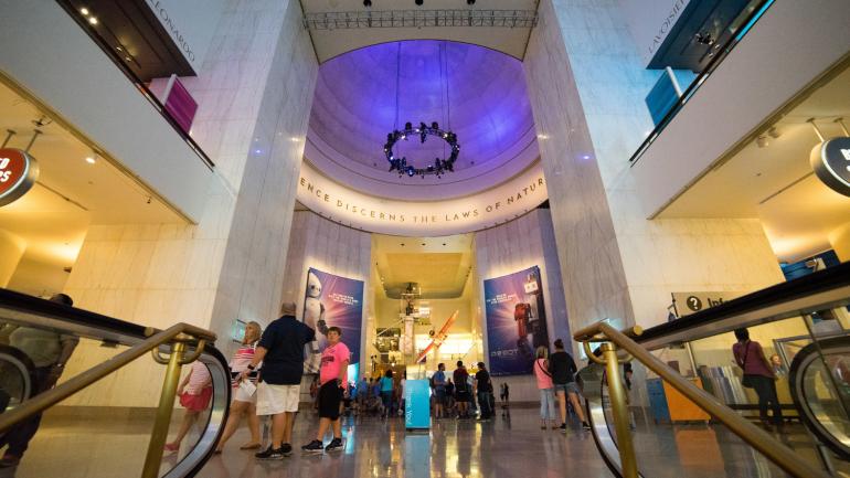 科学与工业博物馆内部