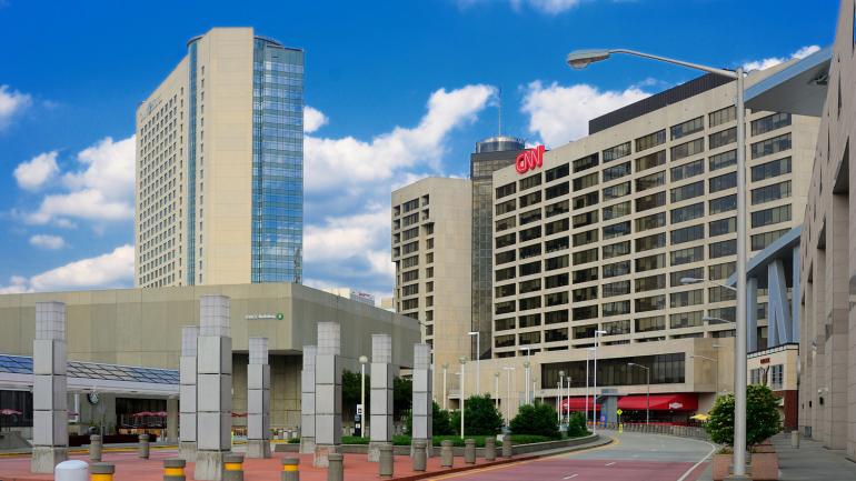 CNN中心是全世界新闻网络的总部
