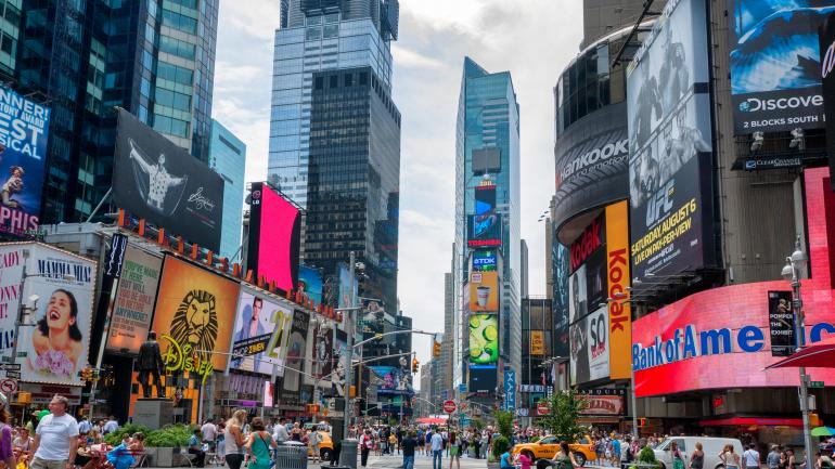 百老汇于时代广场 百老汇于时代广场