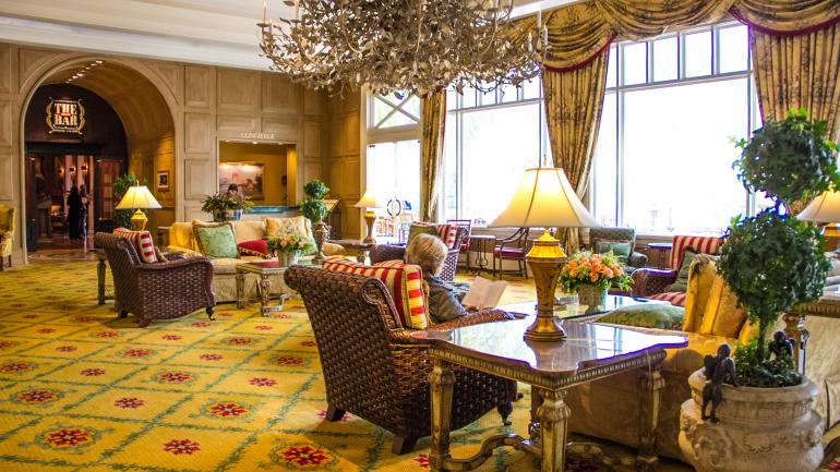 布罗德莫度假村富丽堂皇的门庭 布罗德莫度假村富丽堂皇的门庭