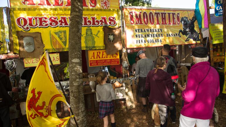 全年各美食节都有的移动餐车