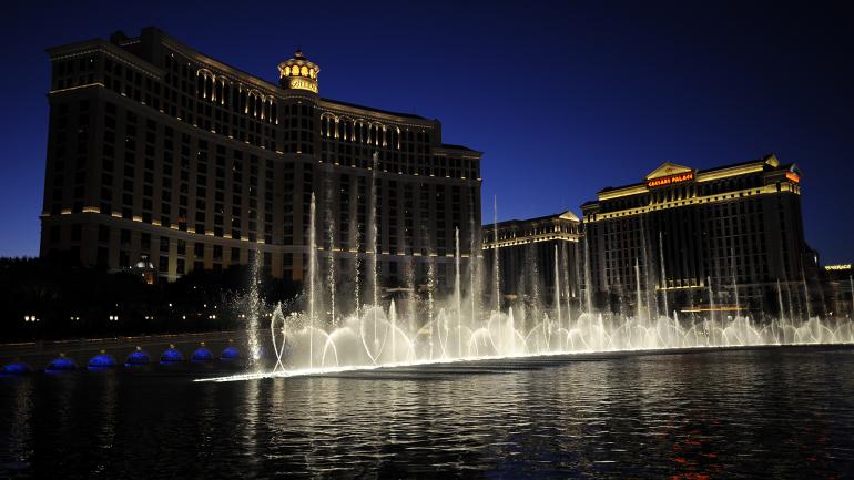 百乐宫酒店音乐喷泉