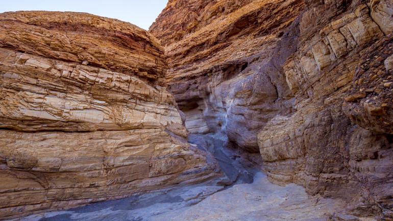 死亡峡谷国家公园内的马赛克峡谷 死亡峡谷国家公园内的马赛克峡谷