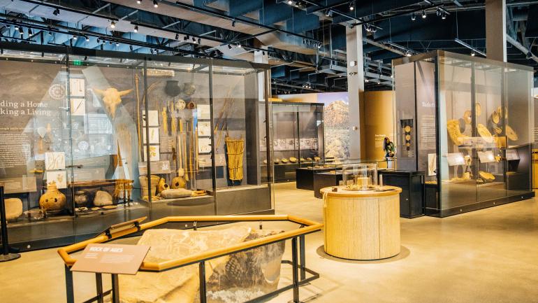 犹他州自然历史博物馆的第一个人类展