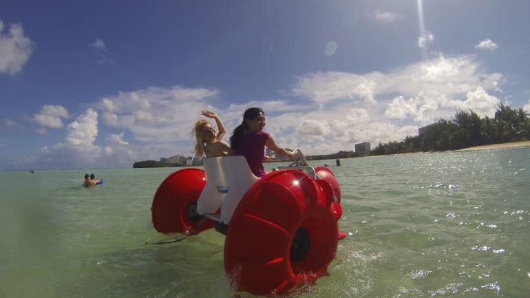 水上自行车 水上自行车