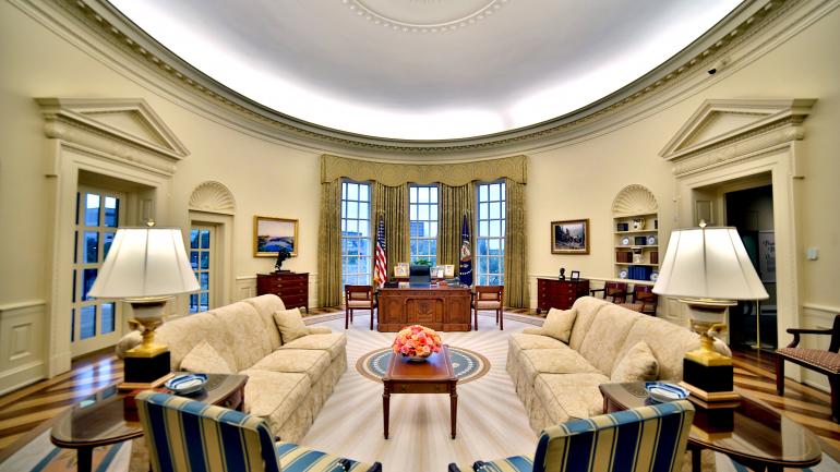 乔治·布什总统图书馆内部