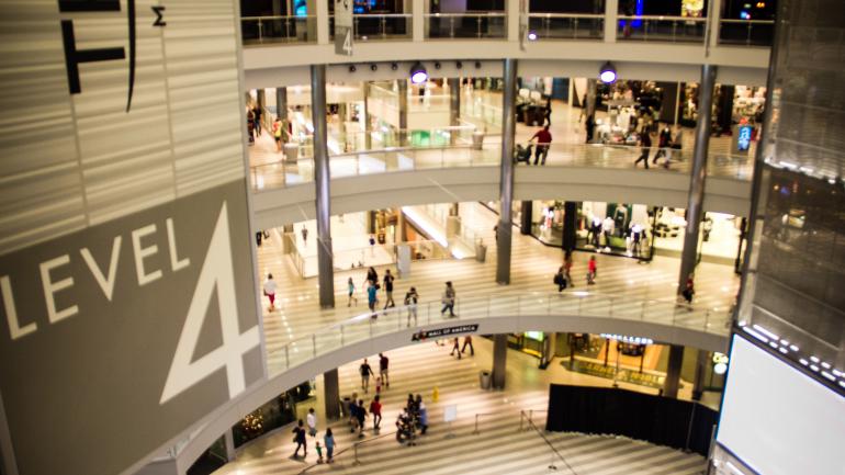 美国商城的楼层 美国商城的楼层