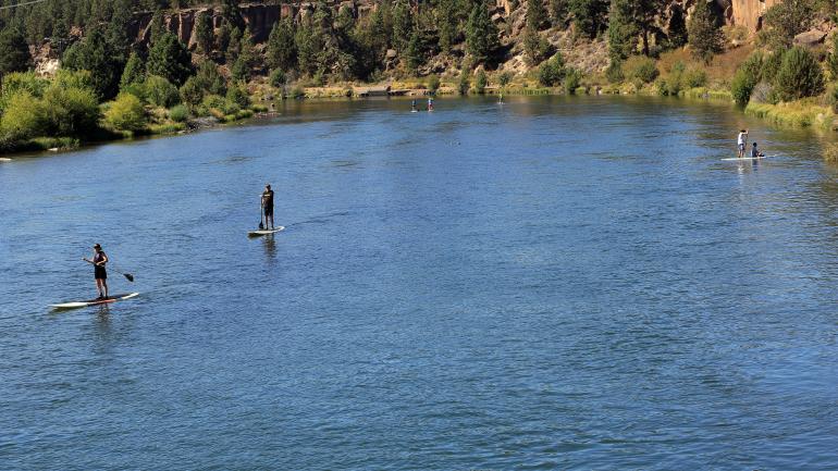 迪修特斯河立式单桨滑水