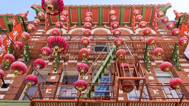 旧金山中国城 2