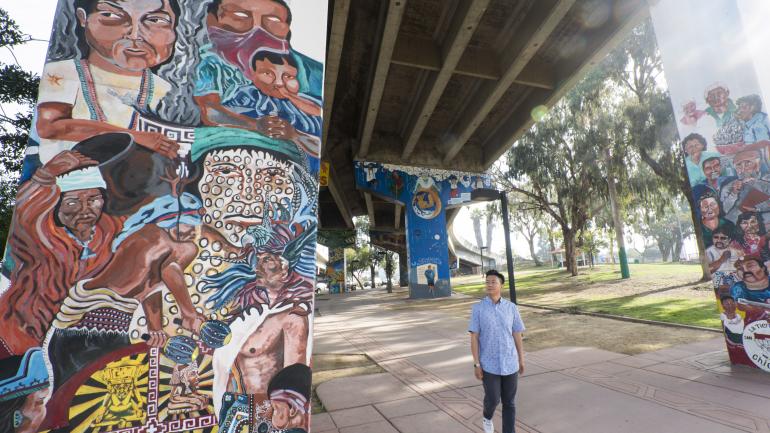 科罗纳多大桥的公共画作 科罗纳多大桥的公共画作